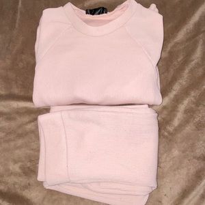 Pastel Pink Matching Set.